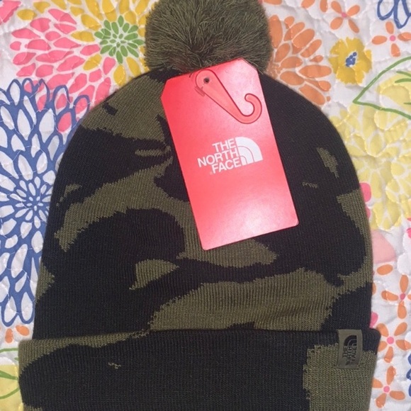 North face camo beanie Clearance